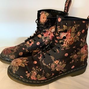 Floral Print Doc Marten’s